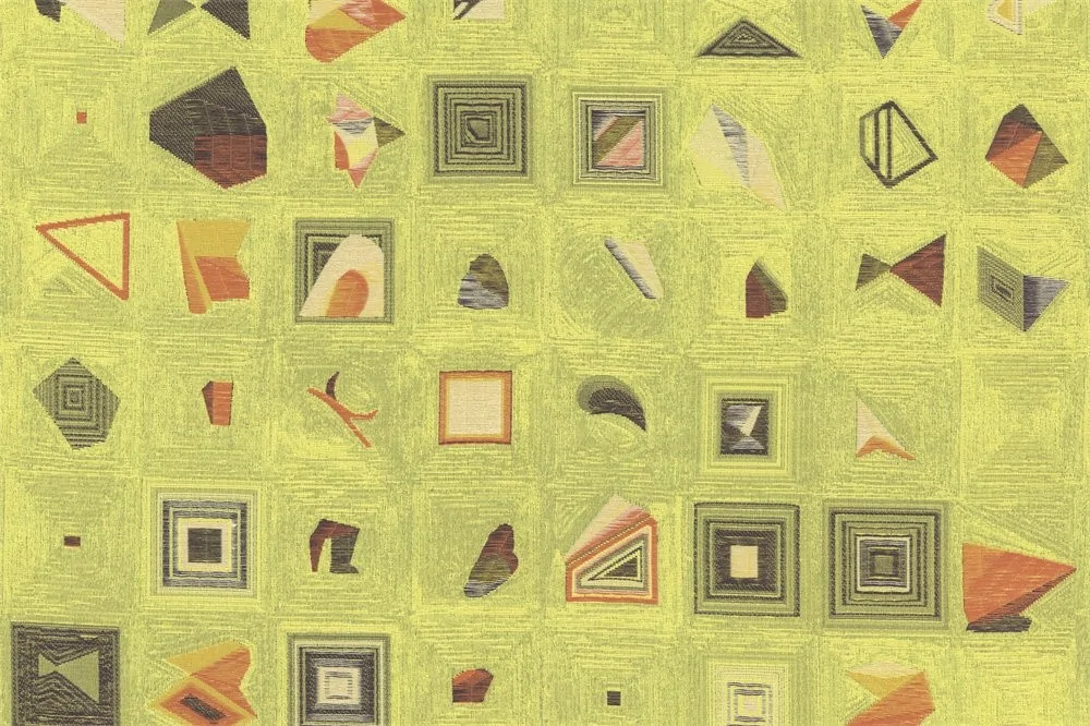Ulena — Geometrik Motifli Perdelik Kumaş