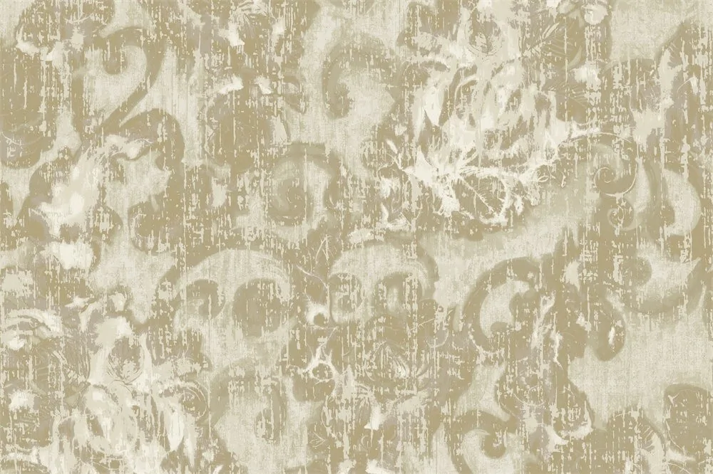 Kaloa — Eskitme Damask Desenli Perdelik Kumaş