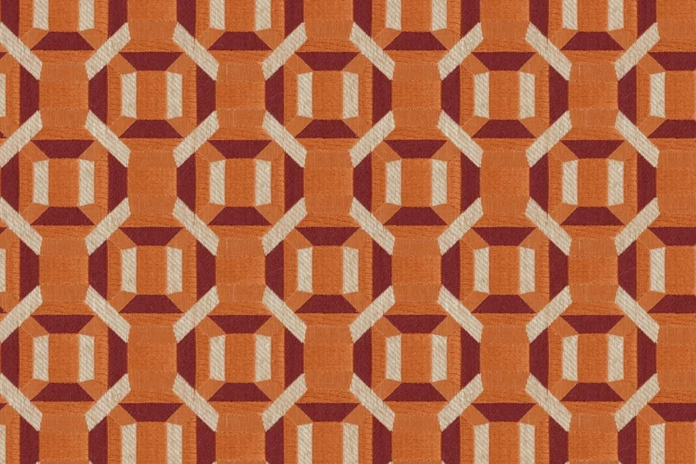 Garma — Geometrik Desenli Döşemelik Kumaş