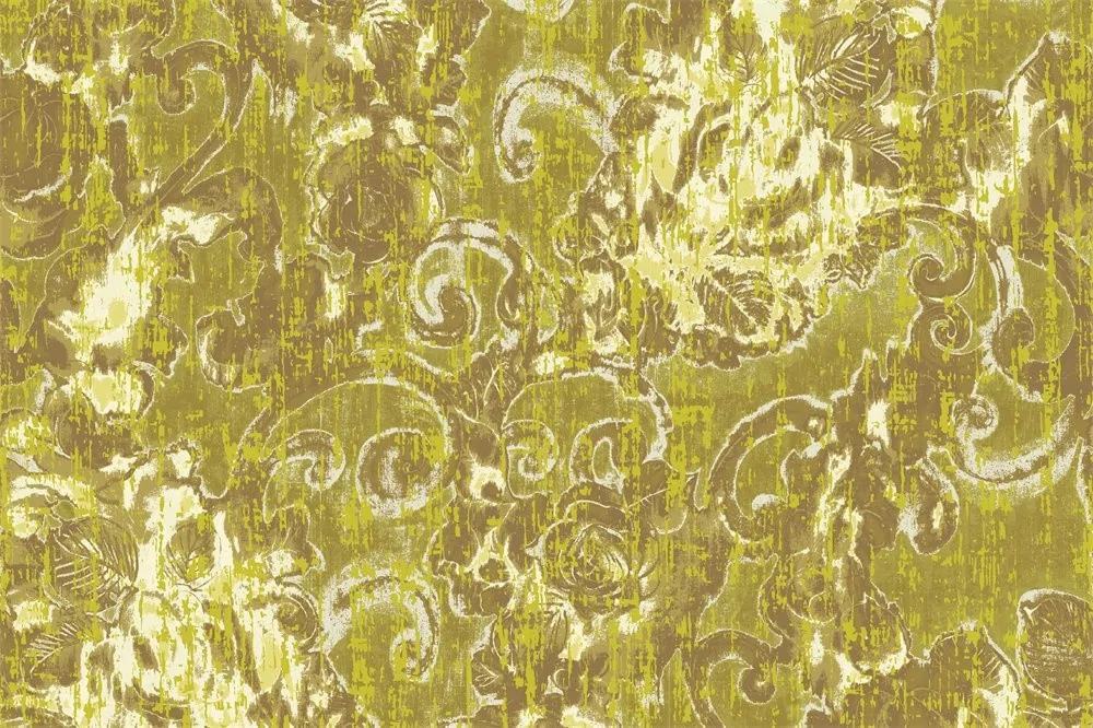 Kaloa — Eskitme Damask Desenli Perdelik Kumaş