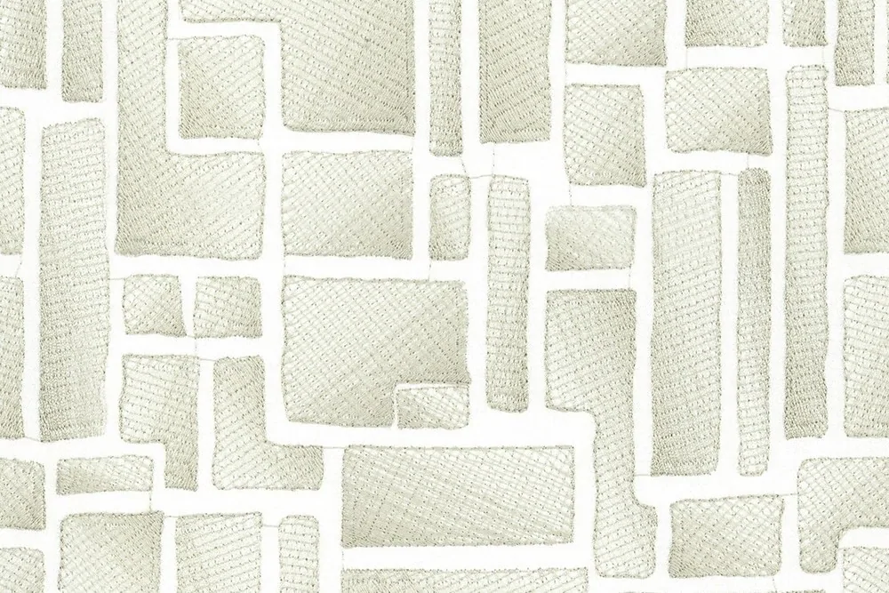 Bara — Geometrik Nakışlı Perdelik Kumaş