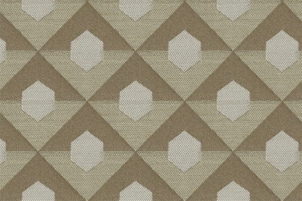 Alaro — Geometrik Altıgen Desenli Perdelik Kumaş