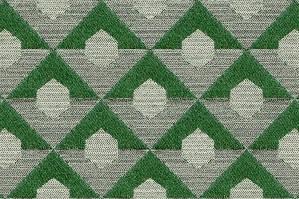 Alaro — Geometrik Altıgen Desenli Perdelik Kumaş