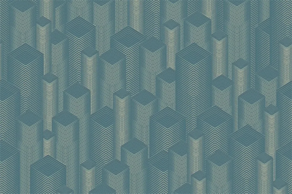 Ulina — Üç Boyutlu Geometrik Desenli Perdelik Kumaş