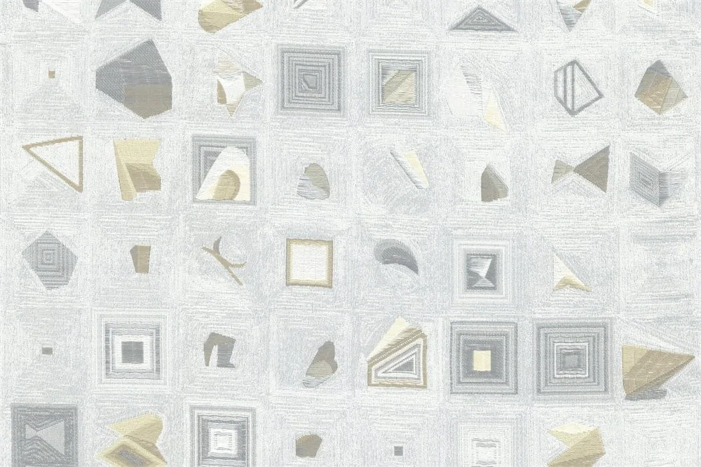 Ulena — Geometrik Motifli Perdelik Kumaş