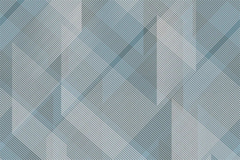 Fara — Kafes Dokulu Geometrik Perdelik Kumaş