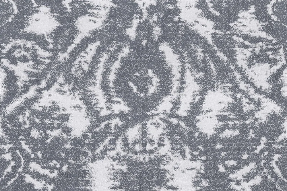 Ganza — Eskitme Damask Desenli Perdelik Kumaş