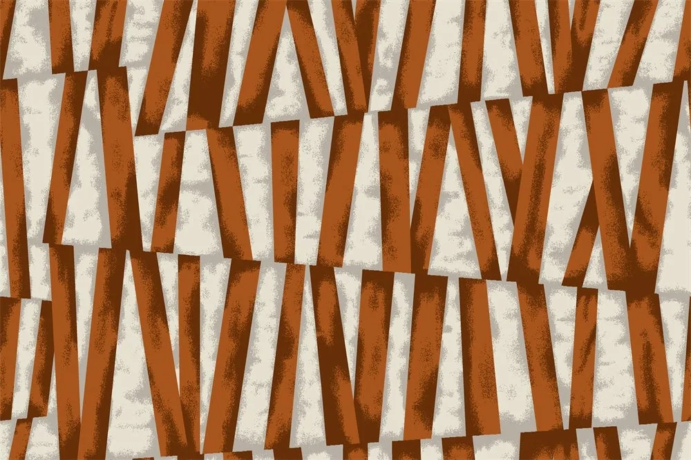 Lalca — Soyut Geometrik Desenli Perdelik Kumaş