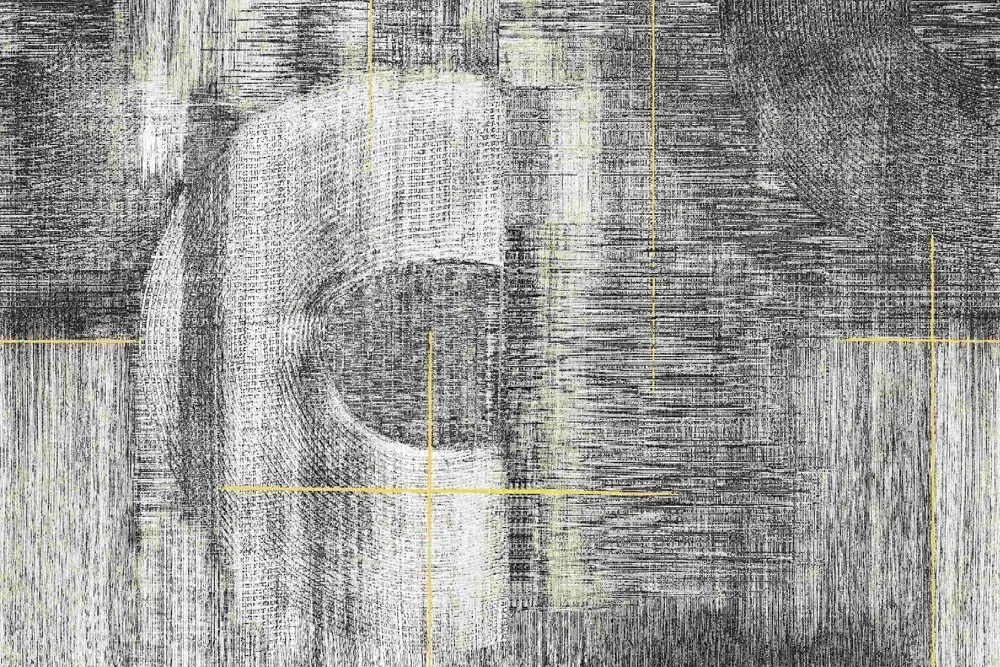 Alara — Soyut Desenli Perdelik Kumaş