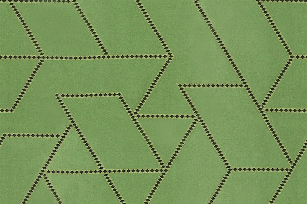 Vamia — Geometrik Hat Desenli Perdelik Kumaş