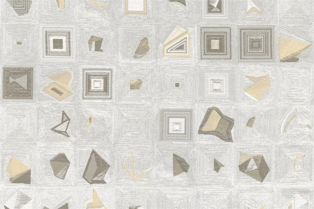 Ulena — Geometrik Motifli Perdelik Kumaş