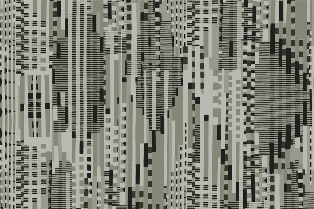 Alda — Grafik Desenli Perdelik Kumaş