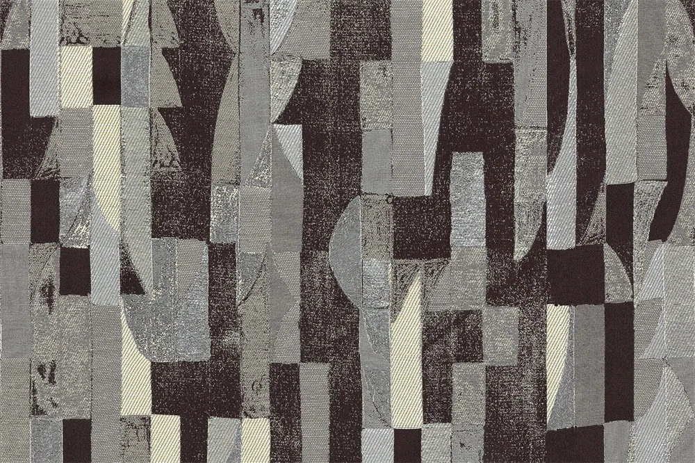 Landa — Soyut Geometrik Desenli Perdelik Kumaş