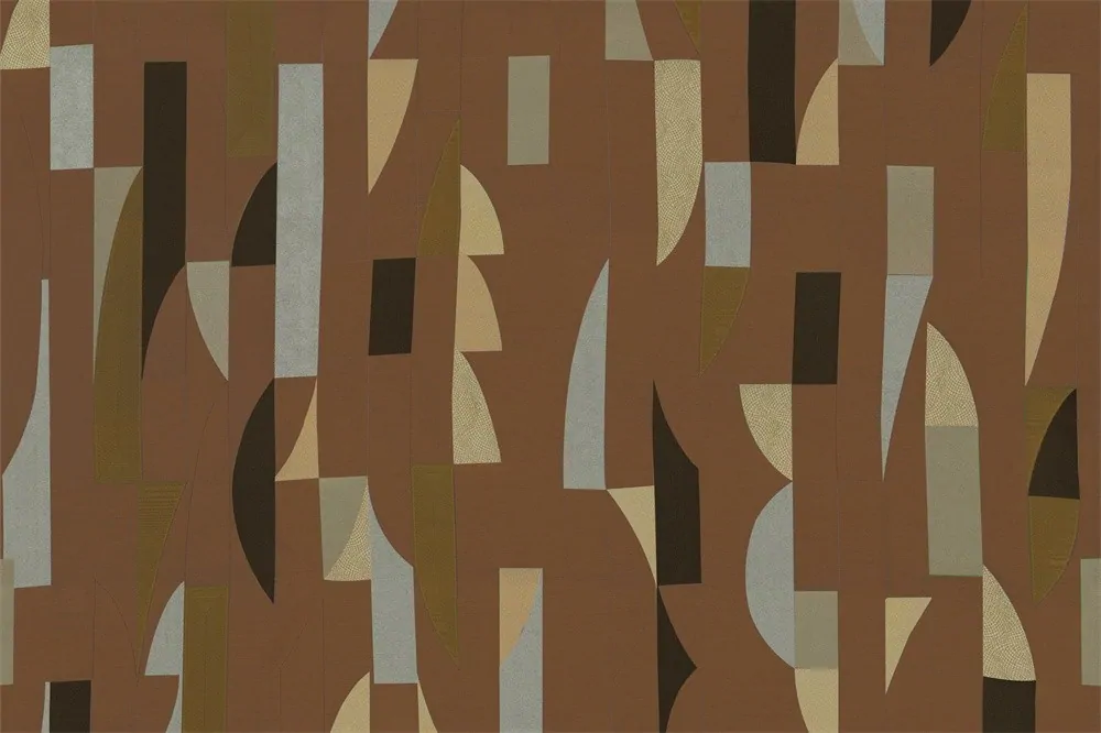 Sarma — Modern Geometrik Desenli Perdelik Kumaş