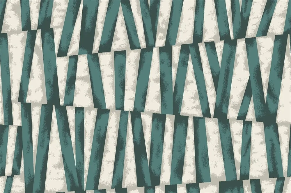 Lalca — Soyut Geometrik Desenli Perdelik Kumaş