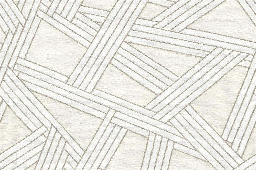 Ulira — Geometrik Şerit Desenli Perdelik Kumaş