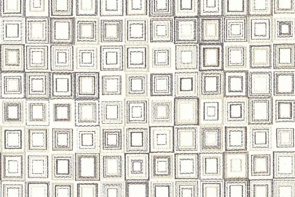 Zalva — Kare Desenli Perdelik Kumaş