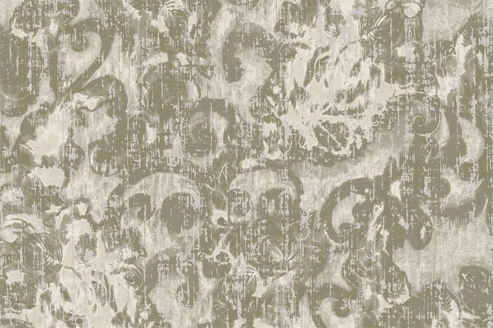 Kaloa — Eskitme Damask Desenli Perdelik Kumaş
