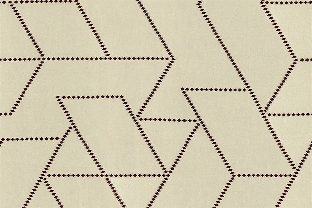 Vamia — Geometrik Hat Desenli Perdelik Kumaş